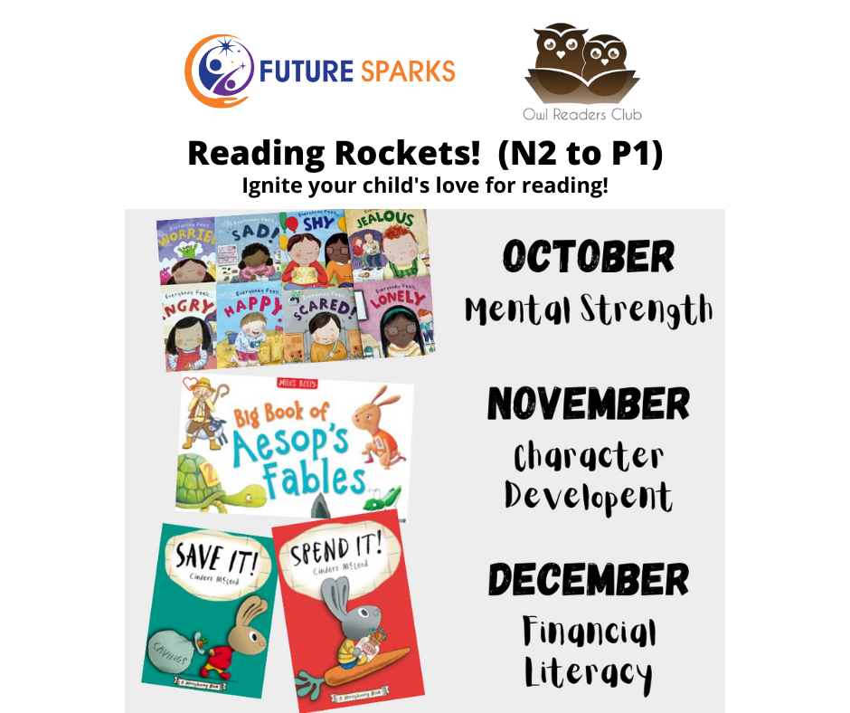 Owl Readers Club x Reading Rockets @ Future Sparks Learning Academy