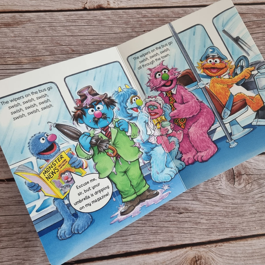 the monsters on the bus Sesame Street